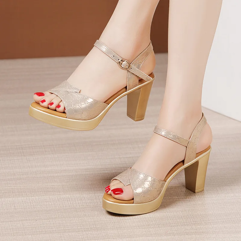 Ankle Strap Heels - 8cm Small Size 32-43 Elegant New