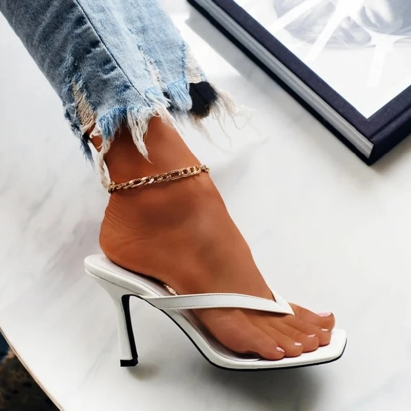 Stylish Women's Heel Flip Flop - Ankle Strap Heels ulasan dan harga