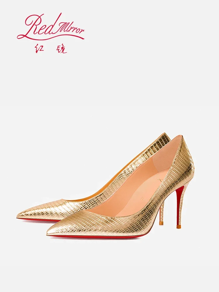 Spring/Summer Red Bottom Lizar - Women'S Shoes Red Bottoms ulasan dan harga