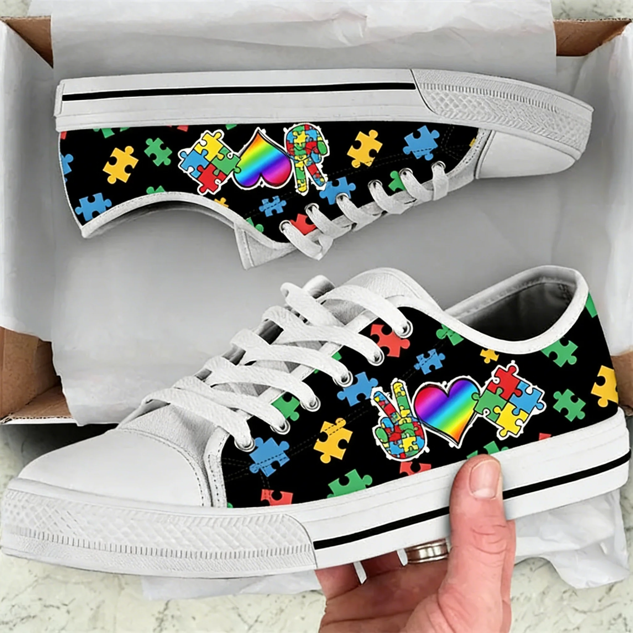 Fashion Low Top Canvas Shoes f - Women Shoes Tennis ulasan dan harga