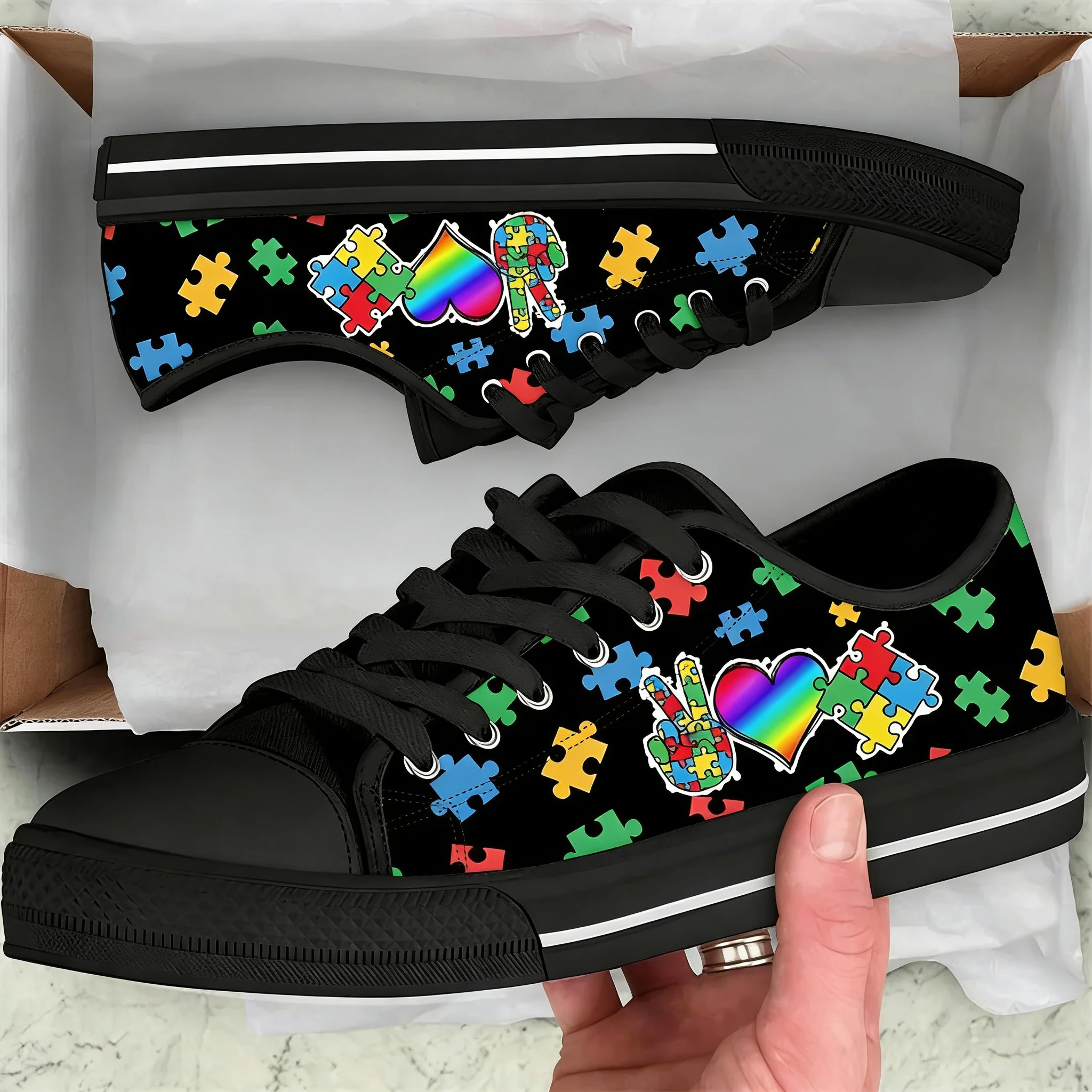 Fashion Low Top Canvas Shoes f - Women Shoes Tennis ulasan dan harga