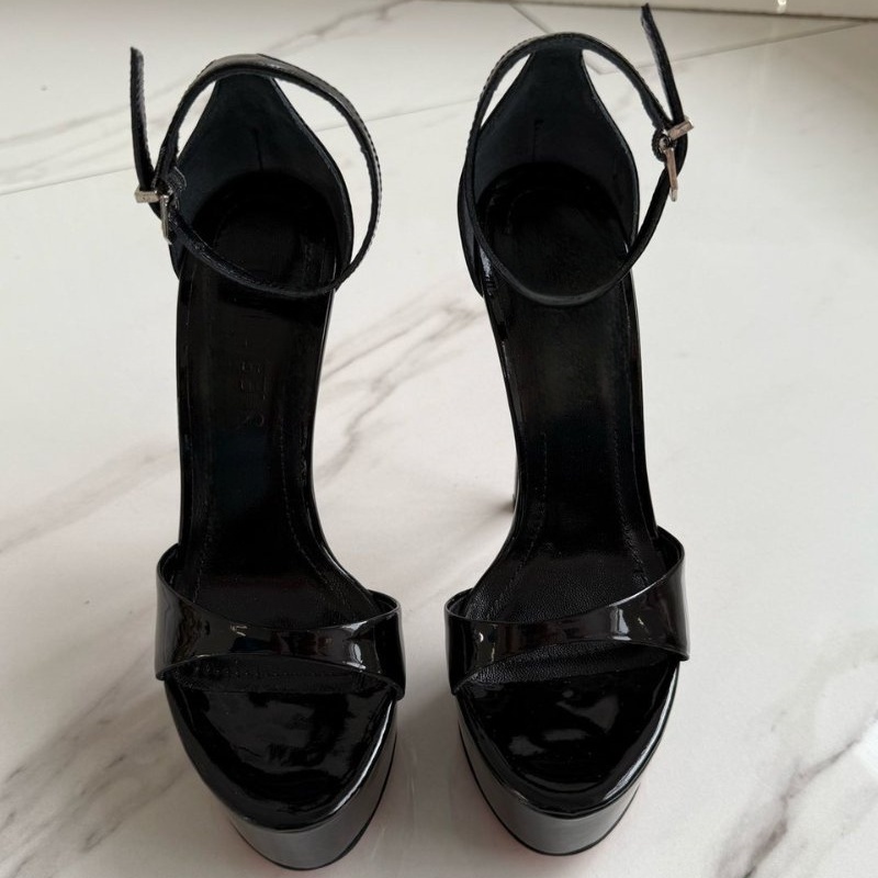 Women Summer High Heeled Sanda - Ankle Strap Heels ulasan dan harga