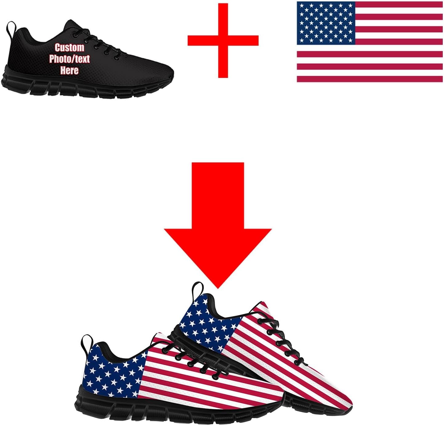Custom Sneakers Mens Womans Sp - Women Shoes Logo ulasan dan harga