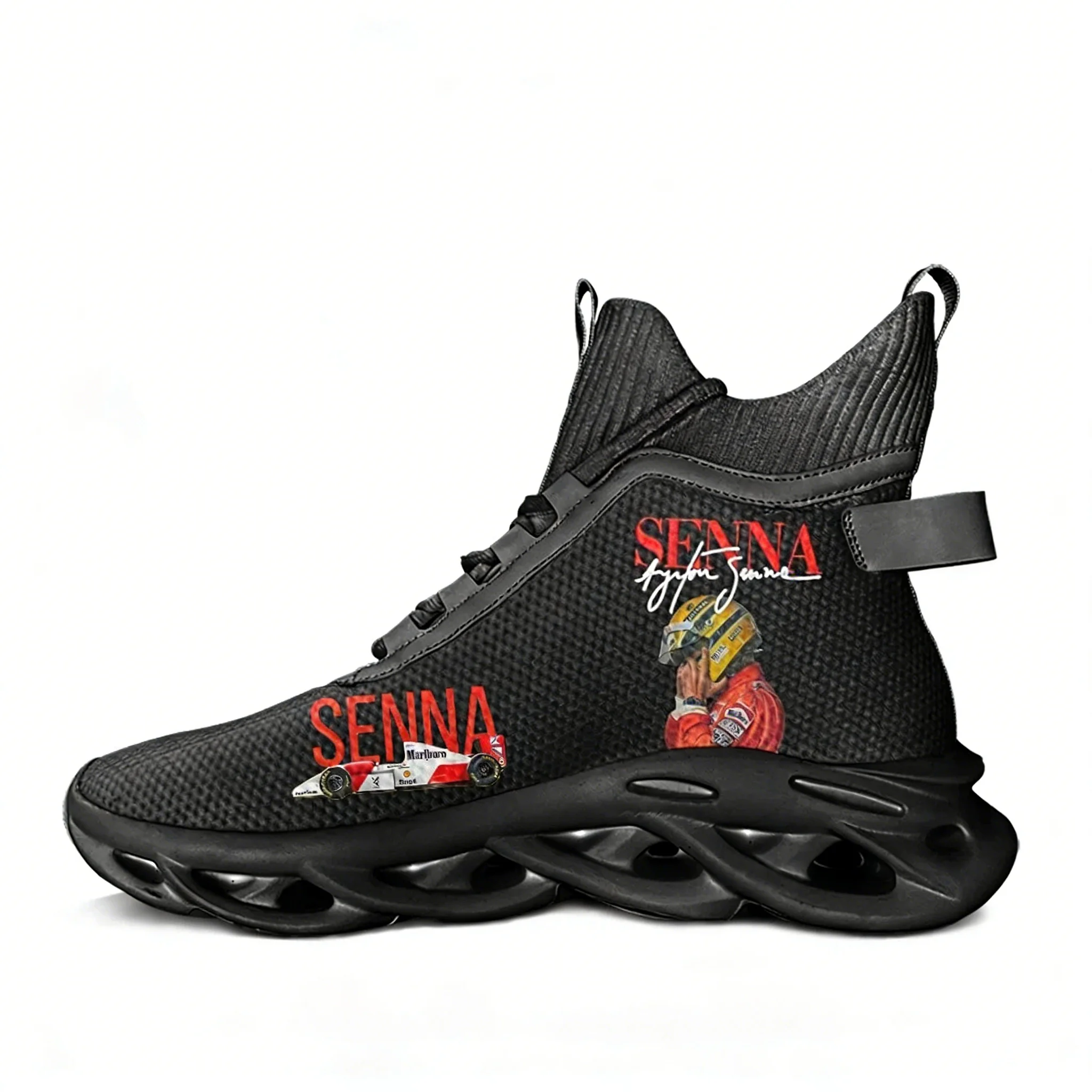 Ayrton Senna racing graphics H - Women'S Shoes Hike ulasan dan harga