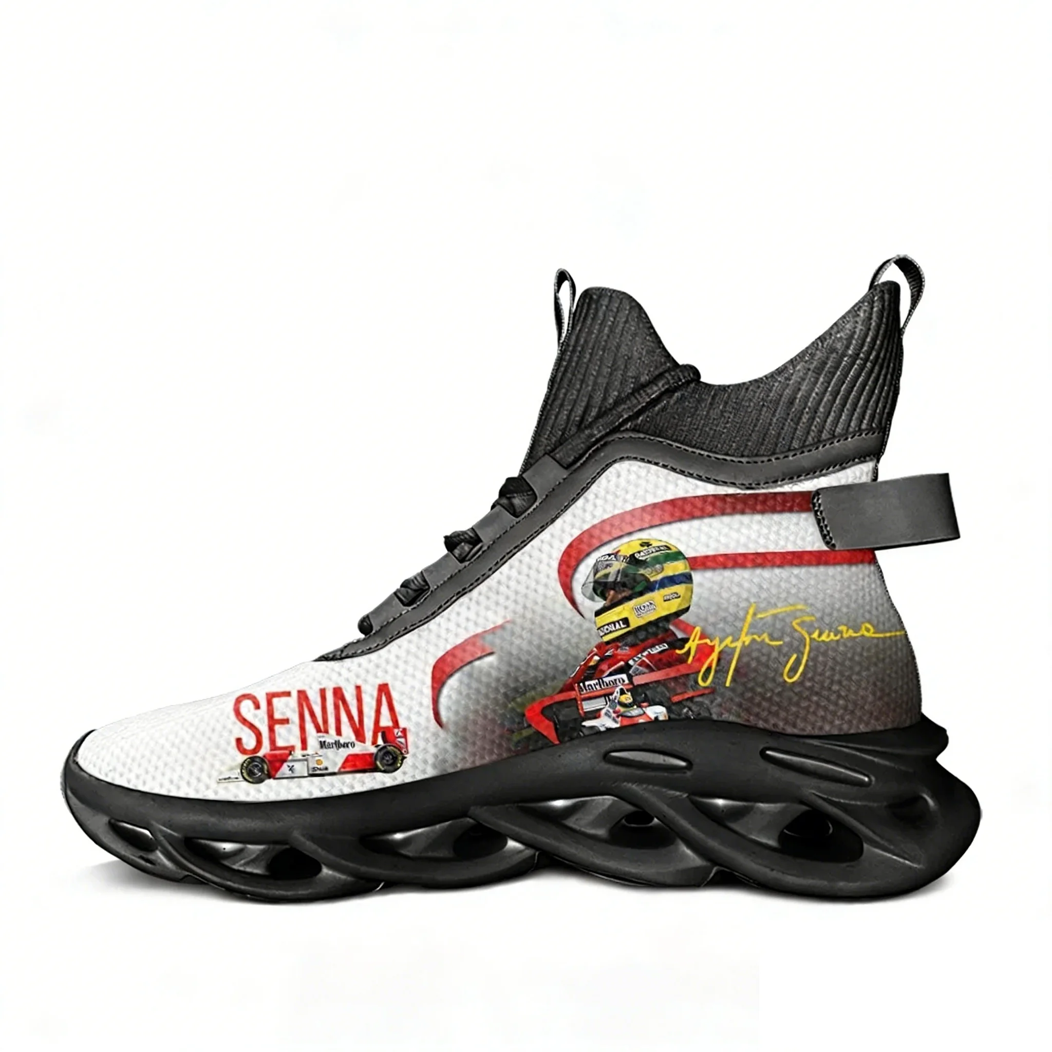 Ayrton Senna racing graphics H - Women'S Shoes Hike ulasan dan harga