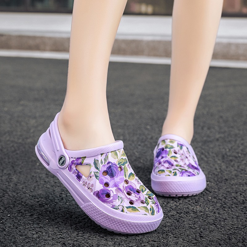 Summer Women Floral Graffiti C - Women'S Shoes Crocs ulasan dan harga