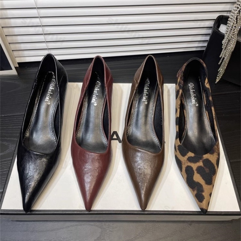 Women's High Heels Patent Leat - Women'S Shoes Burgundy ulasan dan harga