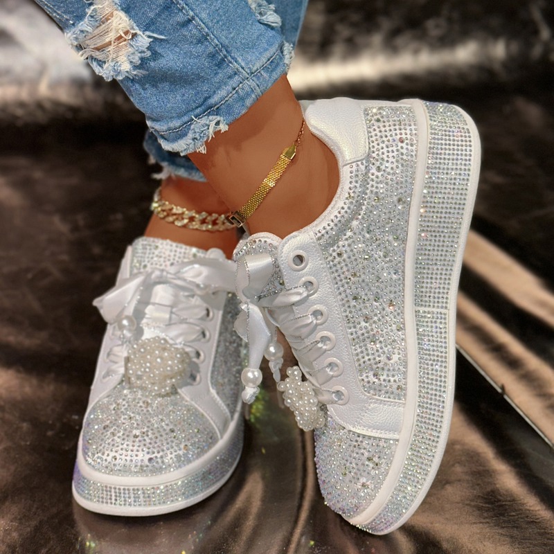 Women's Platform Shoes Shine C - Women Shoes Tennis ulasan dan harga