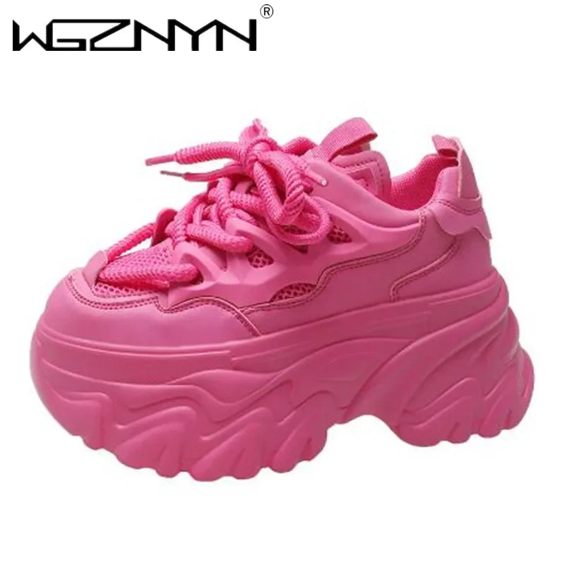 8.5CM New High Platform Sneake - Women Shoes Qc ulasan dan harga