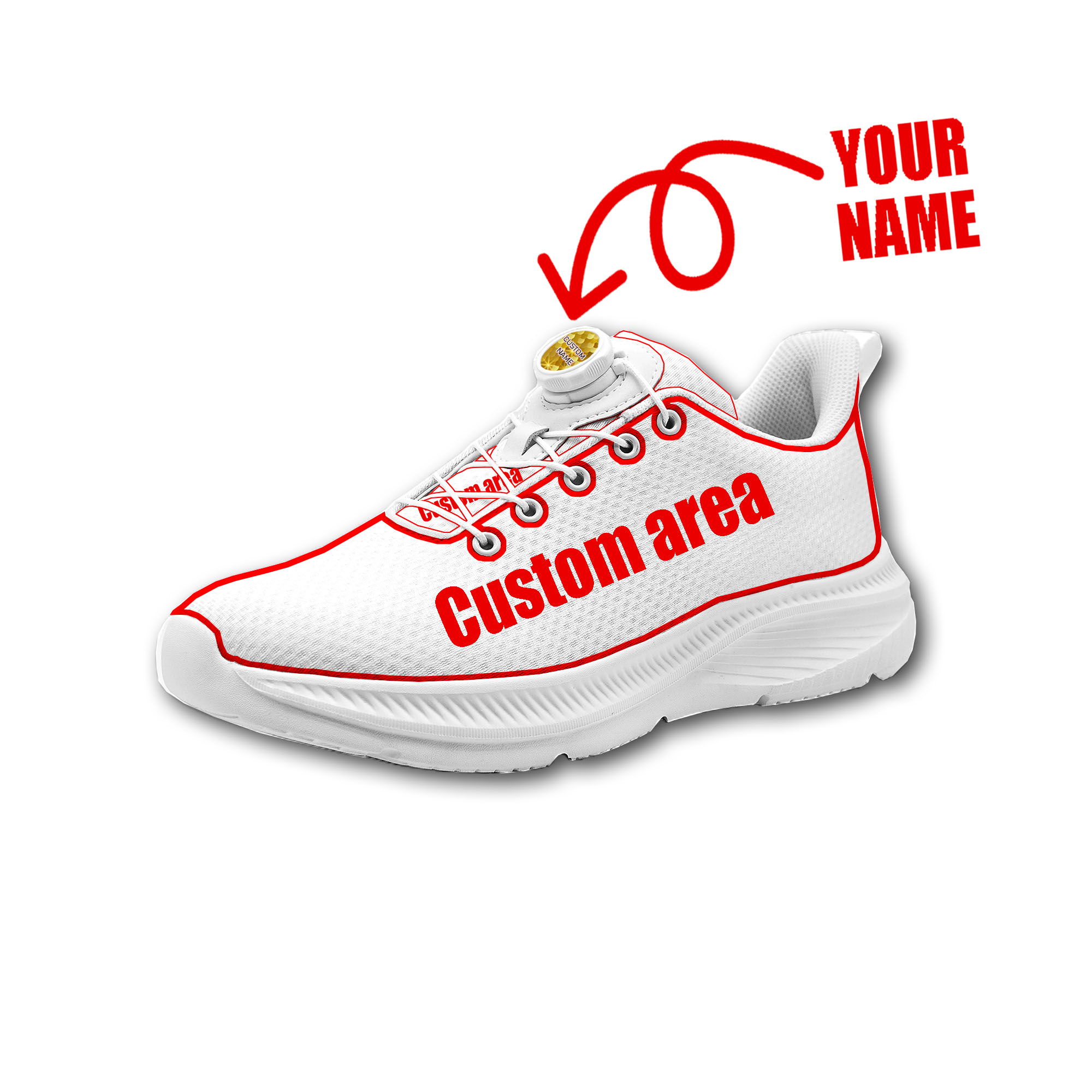 Custom Walking Shoes Men Woman - Women Shoes Logo ulasan dan harga