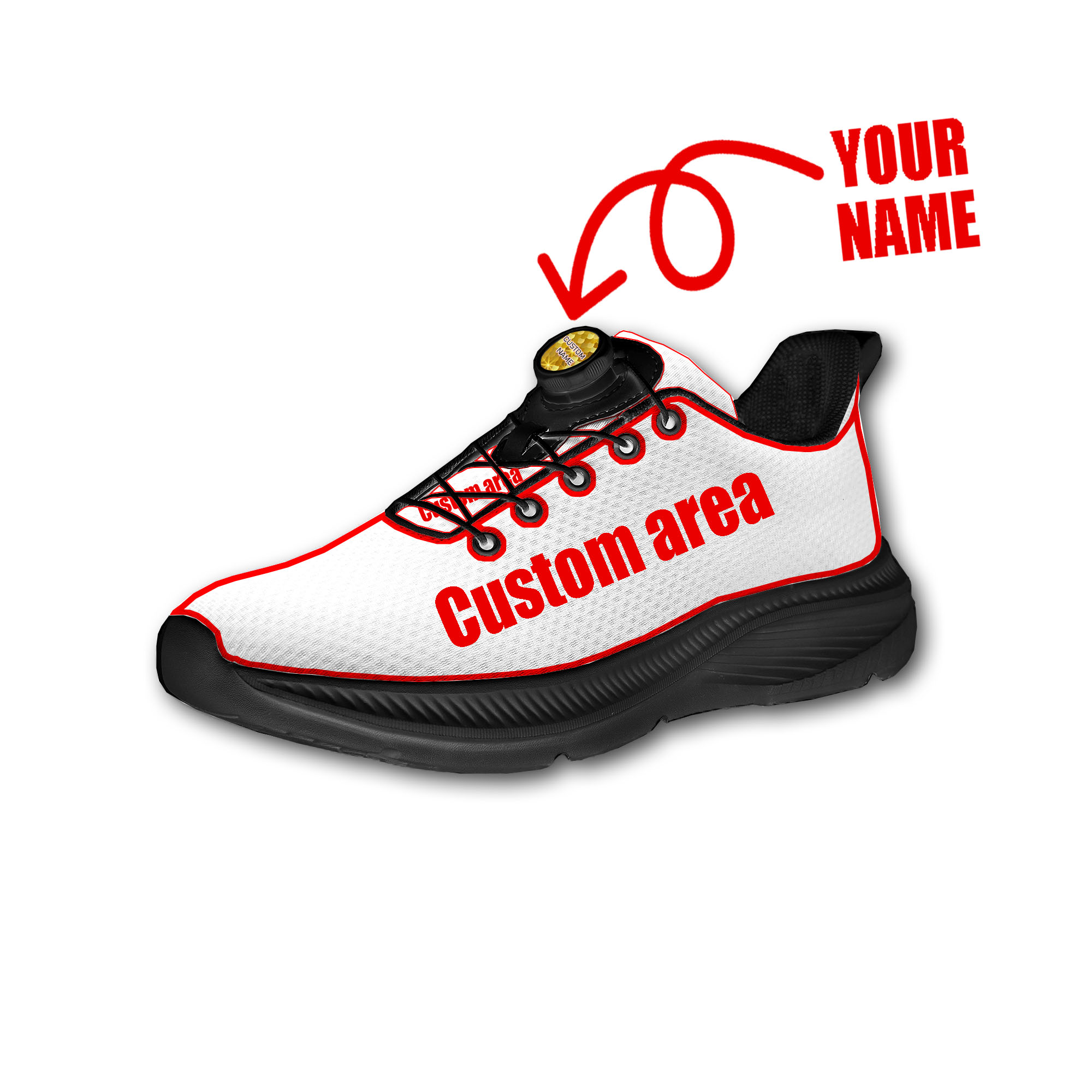 Custom Walking Shoes Men Woman - Women Shoes Logo ulasan dan harga