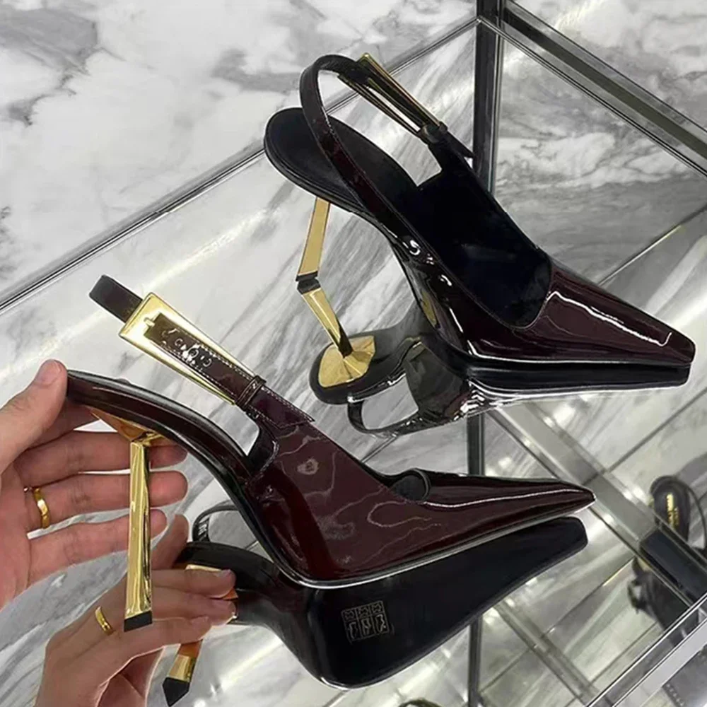New Autumn 2024 Square Toe Sli - Women Shoes Ysl ulasan dan harga