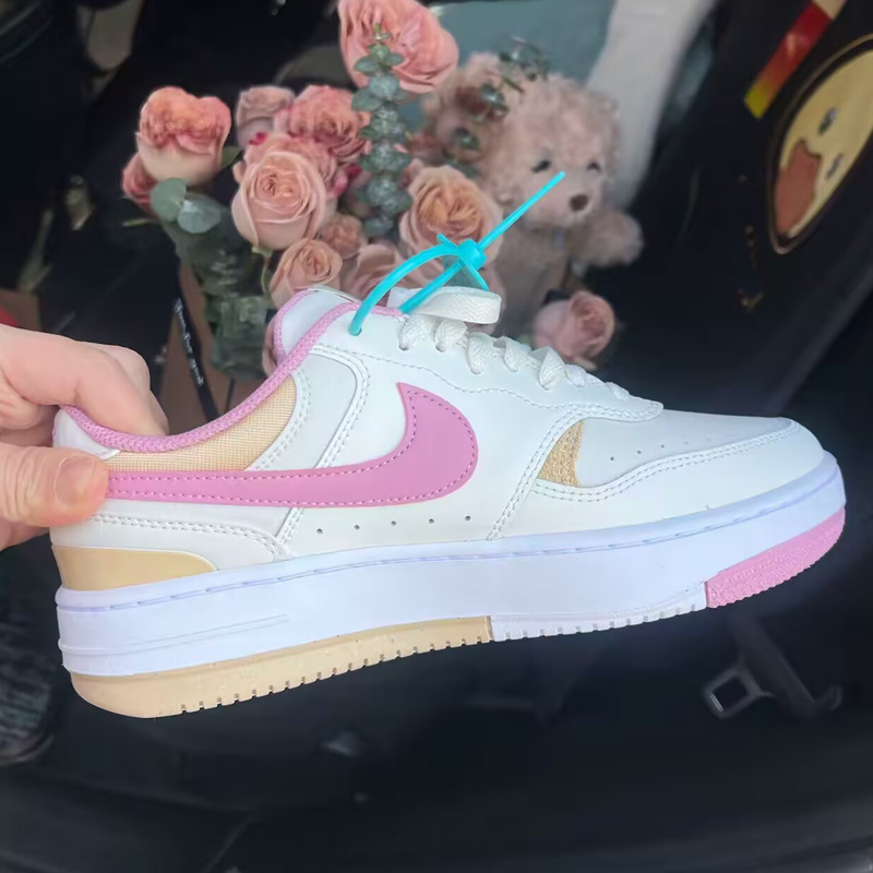 Nike Women White Pink Low Top  - Women Shoes Running Nike ulasan dan harga