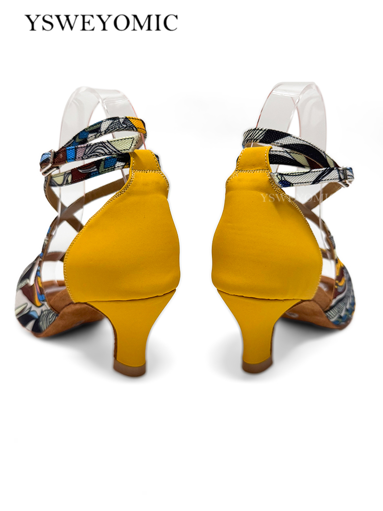 Lower Heel 6cm Ballroom Dance  - Women Shoes Logo ulasan dan harga