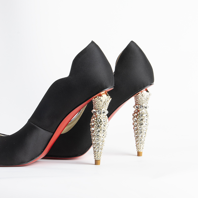 luxury Red Bottom Black Pointe - Women'S Shoes Red Bottoms ulasan dan harga